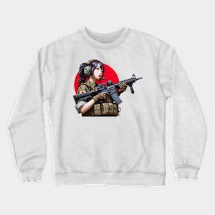 Tactical Girl Crewneck Sweatshirt